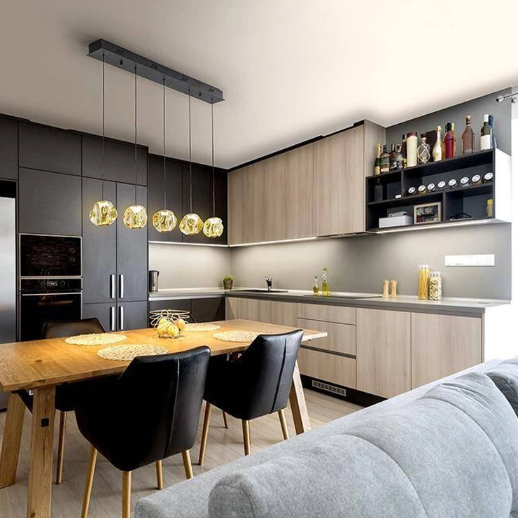 Lampy wiszące do salonu i jadalni – jak dobrać rozmiar, wysokość i liczbę punktów światła