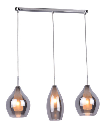 Amber milano 3 (chrome) (AZ2149) Azzardo - żyrandol