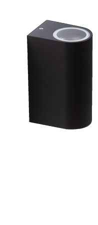 Oprawa ścienna zewnętrzna RIMINI 2 Czarny (AZ4266) - AZzardo