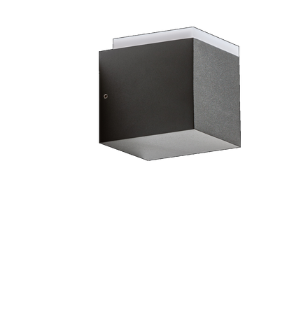 Oprawa ścienna zewnętrzna ARBAX 1 Ciemny Szary (AZ4341) - AZzardo