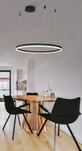 Lampa wisząca HALO PENDANT 150 czarna (AZ5347) - Azzardo