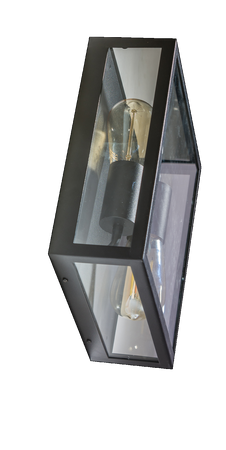 Oprawa ścienna zewnętrzna NIKLAS 2 WALL Czarny (AZ4488) - AZzardo