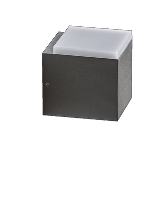 Oprawa ścienna zewnętrzna ARBAX 1 Ciemny Szary (AZ4341) - AZzardo
