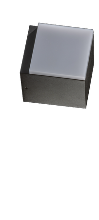 Oprawa ścienna zewnętrzna ARBAX 1 Ciemny Szary (AZ4341) - AZzardo