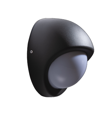 Oprawa ścienna zewnętrzna GAGARIN Ciemny Szary (AZ4352) - AZzardo