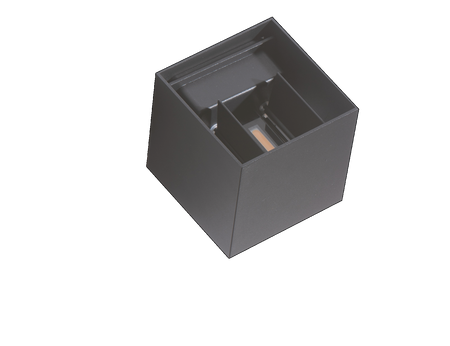 Oprawa ścienna zewnętrzna GAMBINO 4000K Ciemny Szary (AZ4471) - AZzardo