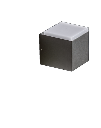 Oprawa ścienna zewnętrzna ARBAX 1 Ciemny Szary (AZ4341) - AZzardo