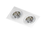 Lampa wpuszczana SIRO 2 white (AZ0771 | GM22000-WH) - AZZARDO