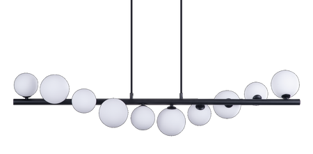 Lampa wisząca SYBILLA 10 PENDANT BK (AZ4404) - Azzardo