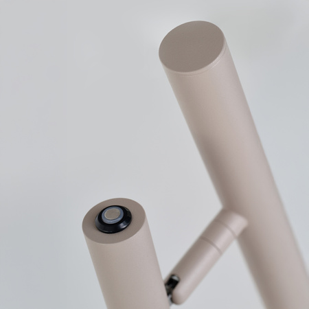 Beżowa lampa stołowa z wyłącznikiem dotykowym TROST TABLE BEIGE (AZ6802) Azzardo