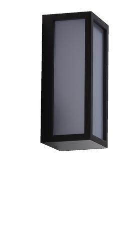Oprawa ścienna zewnętrzna VENETO Czarny (AZ4348) - AZzardo