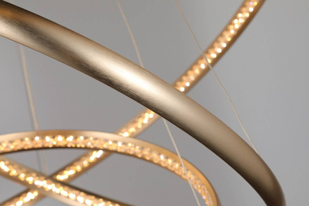 Lampa wisząca BRIGHTON 3 GO złota LED (AZ4429) - Azzardo