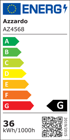 Oprawa szynowa LINNEA 86 TRACK 3LINE 36W CCT WH (AZ4568) - Azzardo