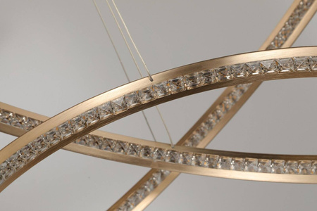 Lampa wisząca BRIGHTON 3 GO złota LED (AZ4429) - Azzardo