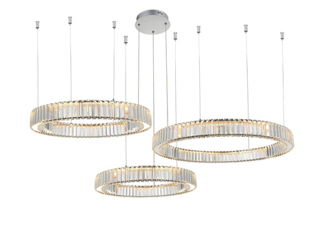 Lampa wisząca SPARK PENDANT 40+60+80 DIMM Chrom (AZ5795) - Azzardo