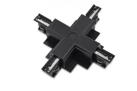 Złącze X do szynoprzewodu podtynkowego TRACK 3 LINE X GIPS czarne (AZ4302) - Azzardo