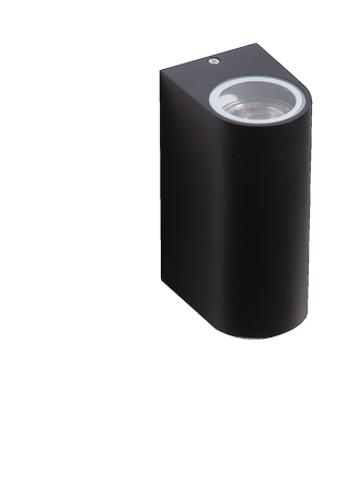 Oprawa ścienna zewnętrzna RIMINI 2 Czarny (AZ4266) - AZzardo