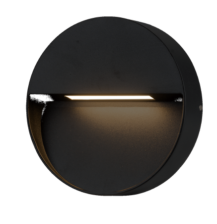 Oprawa ścienna zewnętrzna CASORIA R Czarny (AZ4366) - AZzardo