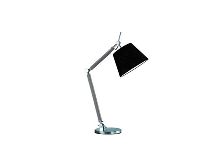 Lampa stołowa ZYTA S TABLE ALU stelaż aluminium AZ AZ2307 + AZ 2597 black | czarny - średnica 20 - Azzardo