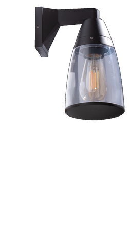 Oprawa ścienna zewnętrzna RASMUS WALL Czarny (AZ4482) - AZzardo