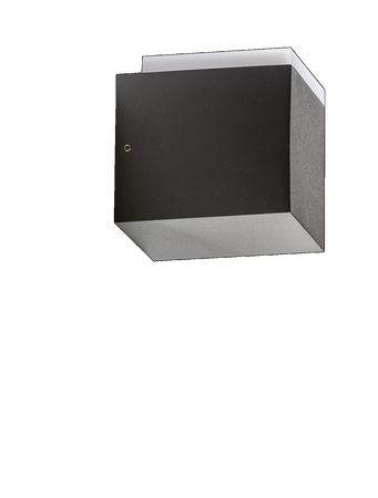 Oprawa ścienna zewnętrzna ARBAX 1 Ciemny Szary (AZ4341) - AZzardo