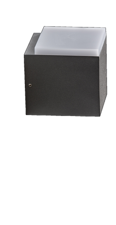 Oprawa ścienna zewnętrzna ARBAX 1 Ciemny Szary (AZ4341) - AZzardo