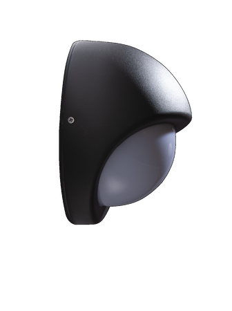 Oprawa ścienna zewnętrzna GAGARIN Ciemny Szary (AZ4352) - AZzardo