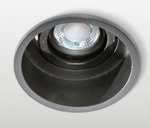 Lampa wpuszczana TORRES GU10 black (AZ2683) - AZZARDO