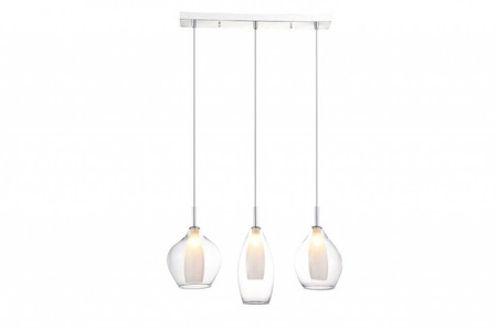 LAMPA WISZĄCA AMBER MILANO 3 AZZARDO (AZ3075)