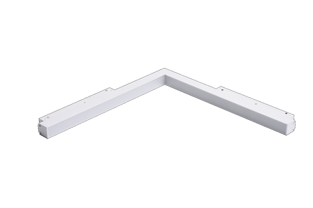 Oprawa szynowa SAGA TRACK MAGNETIC CORNER B 24W MILKY120 3000K WH (AZ4618) - Azzardo