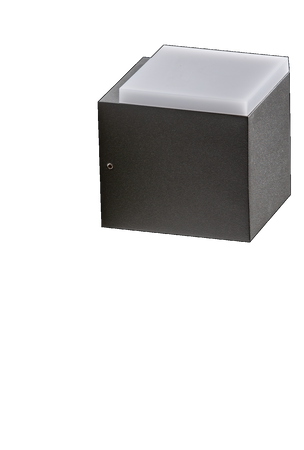 Oprawa ścienna zewnętrzna ARBAX 1 Ciemny Szary (AZ4341) - AZzardo