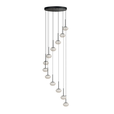 Lampa wisząca Kaskadowa SERENITY 12 BK (AZ6534) - Azzardo