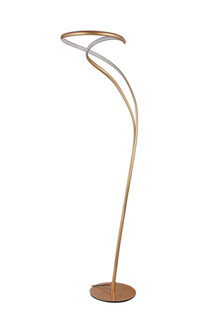 Lampa podłogowa TWIST FLOOR 3-STEP DIMM Złoty (AZ5738) - Azzardo