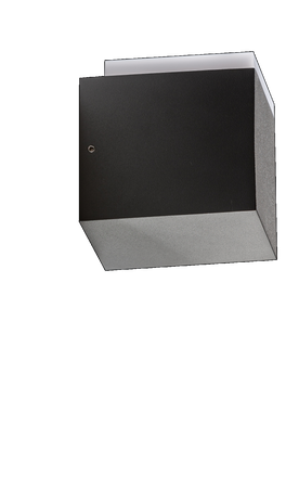Oprawa ścienna zewnętrzna ARBAX 1 Ciemny Szary (AZ4341) - AZzardo