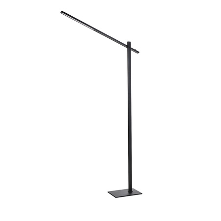 Ściemnialna czarna lampa podłogowa ONTARIO FLOOR DIMM SWITCH BK (AZ6803) Azzardo