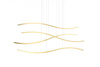 Lampa wisząca WAVES GOLD (AZ4058) - Azzardo