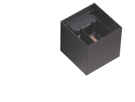 Oprawa ścienna zewnętrzna GAMBINO 4000K Ciemny Szary (AZ4471) - AZzardo