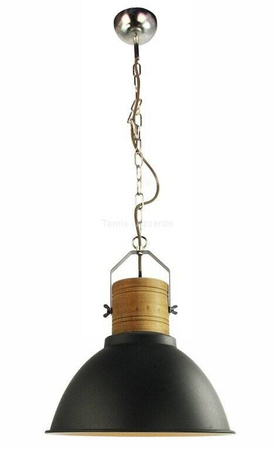 Lampa wisząca Duncan czarna (H5144-40 BK) Azzardo - żyrandol