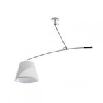 Lampa wisząca BARCELONA stelaż AZ 2288 + AZ 2592 klosz white | biały - średnica 50 - Azzardo - żyrandol