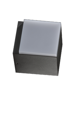 Oprawa ścienna zewnętrzna ARBAX 1 Ciemny Szary (AZ4341) - AZzardo
