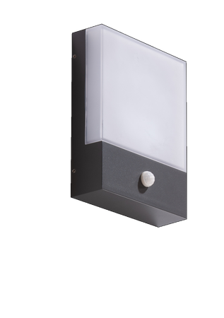 Oprawa ścienna zewnętrzna z czujnikiem ruchu CIVITA Ciemny Szary (AZ4360) - AZzardo