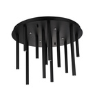 Lampa sufitowa ILIOS 12 TOP 3-STEP DIMM Czarny (AZ5753) - Azzardo