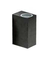 Oprawa ścienna zewnętrzna RIMINI 2 SQUARE Czarny (AZ4268) - AZzardo