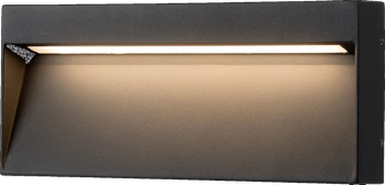 Oprawa ścienna zewnętrzna CASORIA SLIM Ciemny Szary (AZ4368) - AZzardo