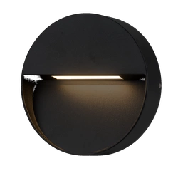 Oprawa ścienna zewnętrzna CASORIA R Czarny (AZ4366) - AZzardo