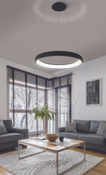 Żyrandol ANTONIO PENDANT 41 CCT BK + REMOTE CONTROL (AZ5060) - Azzardo